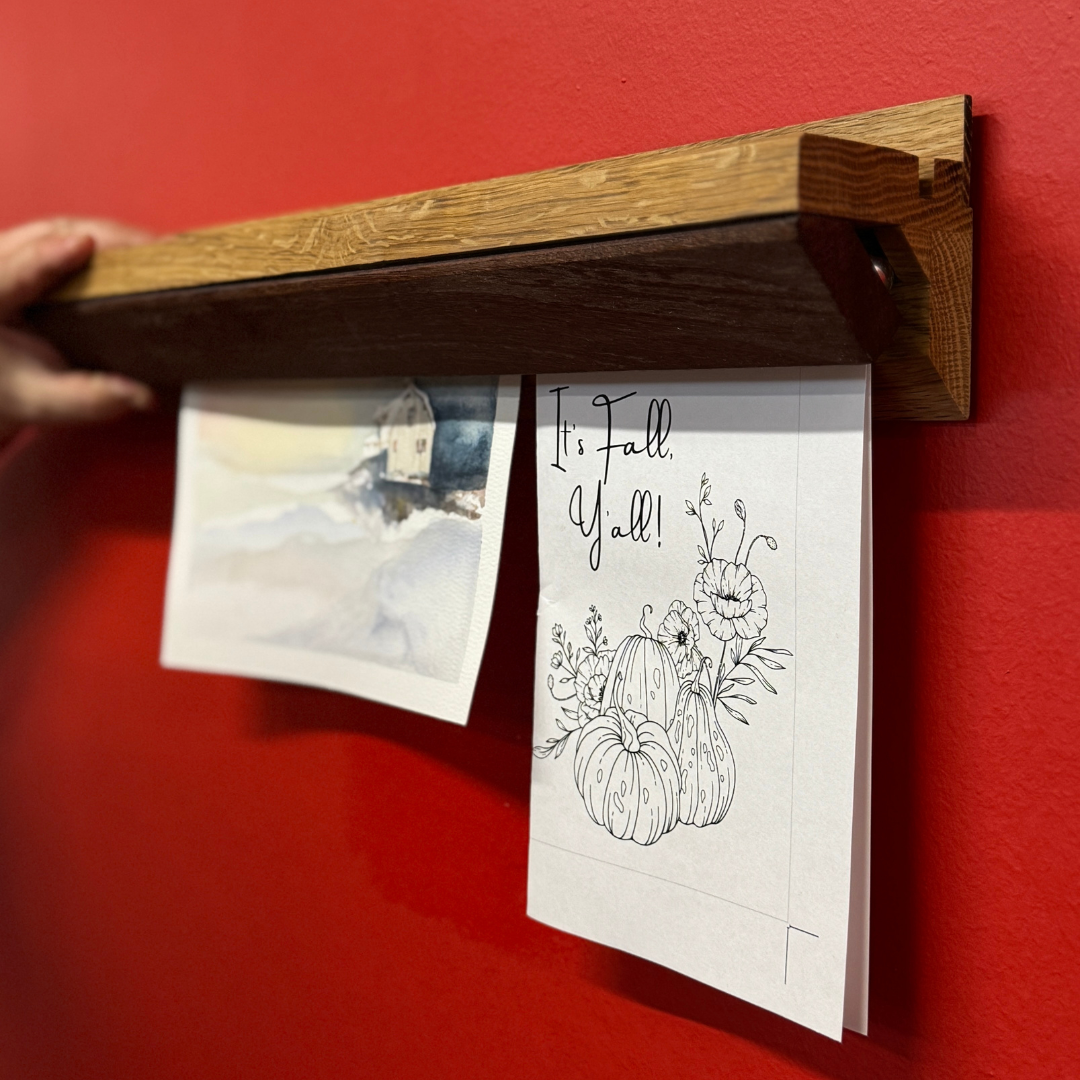 10-20 Woodworking Beyond the Basics: Build a Gravity Shelf 2-day class