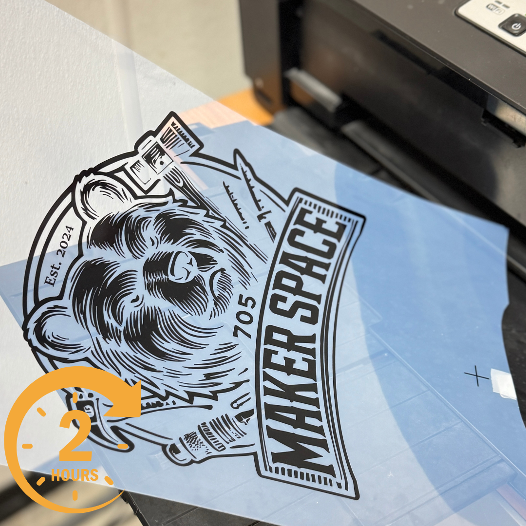Transparency Printing Reservation - Screenprinting Studio