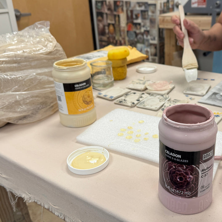 Handbuilding Table Reservation - Pottery Studio