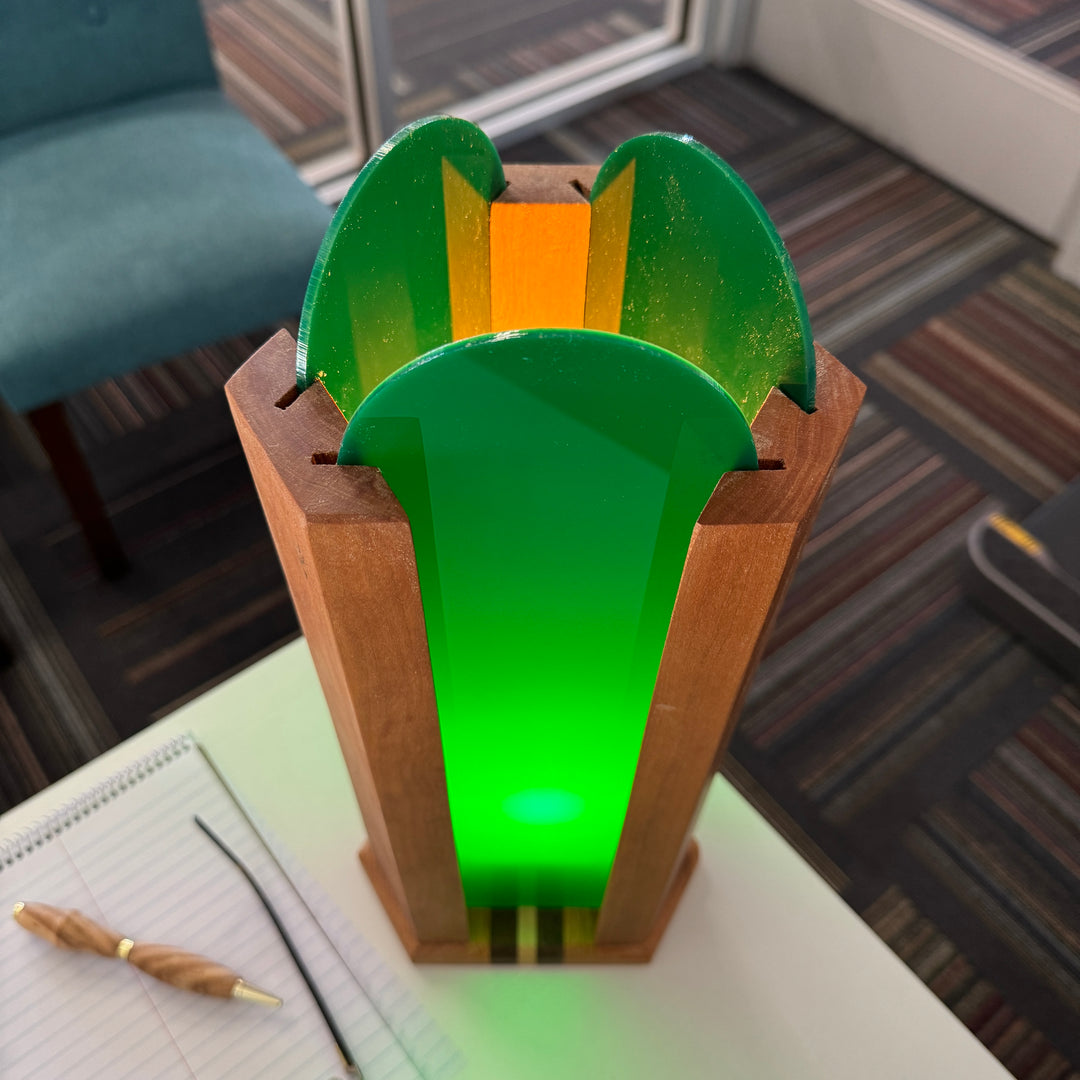 9-08 and 9-10 Woodworking Beyond the Basics: Build a Lamp 2-day Series Class