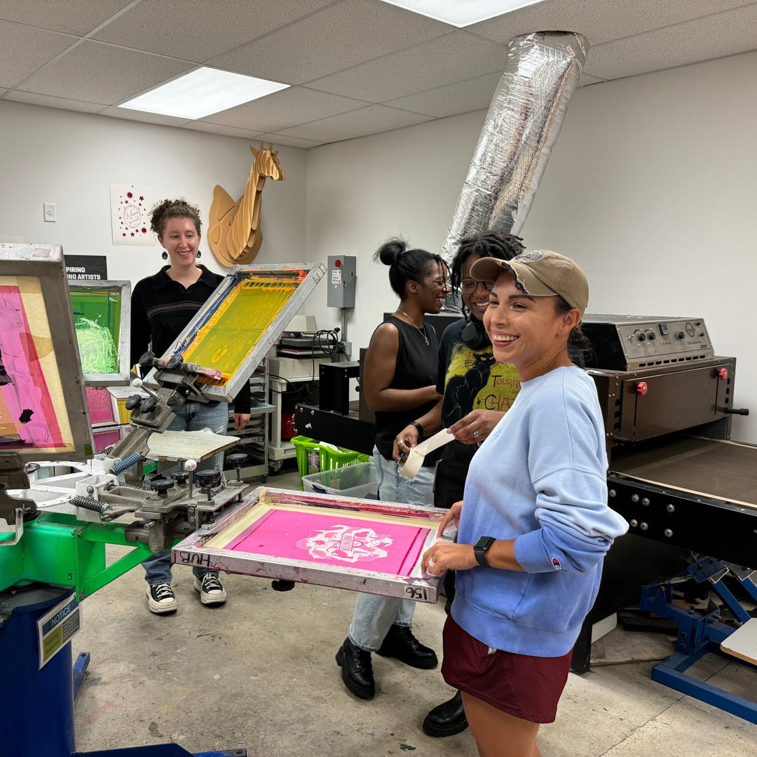 9-15 Try It! Screen Printing Class