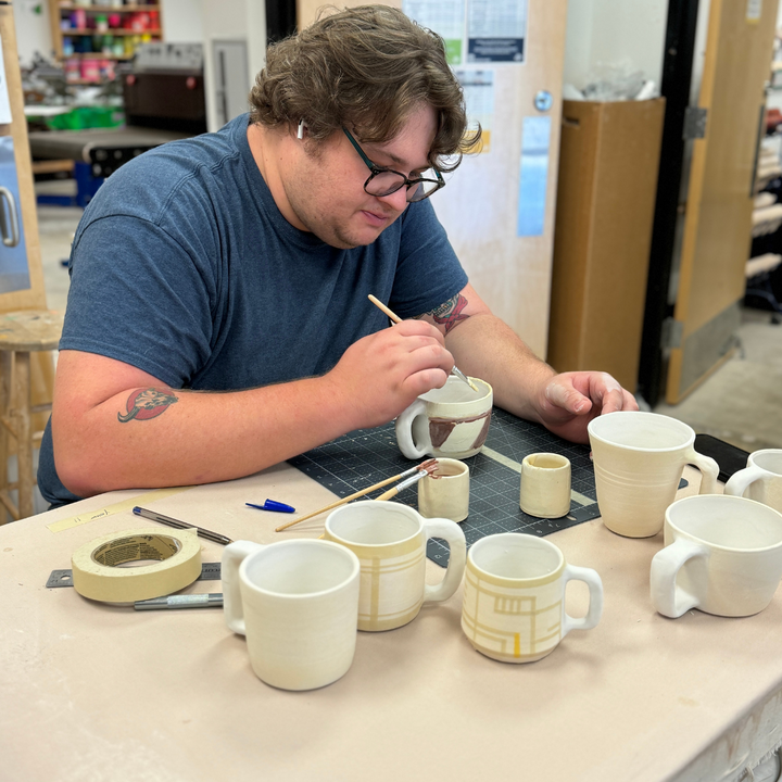 Handbuilding Table Reservation - Pottery Studio