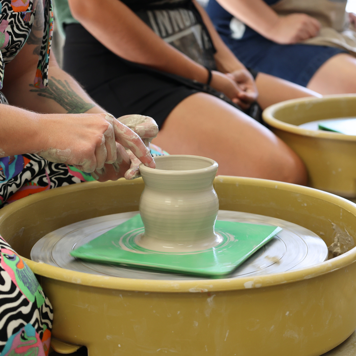 9-15 Try It! Wheel Throwing Class (Spanish-Friendly)