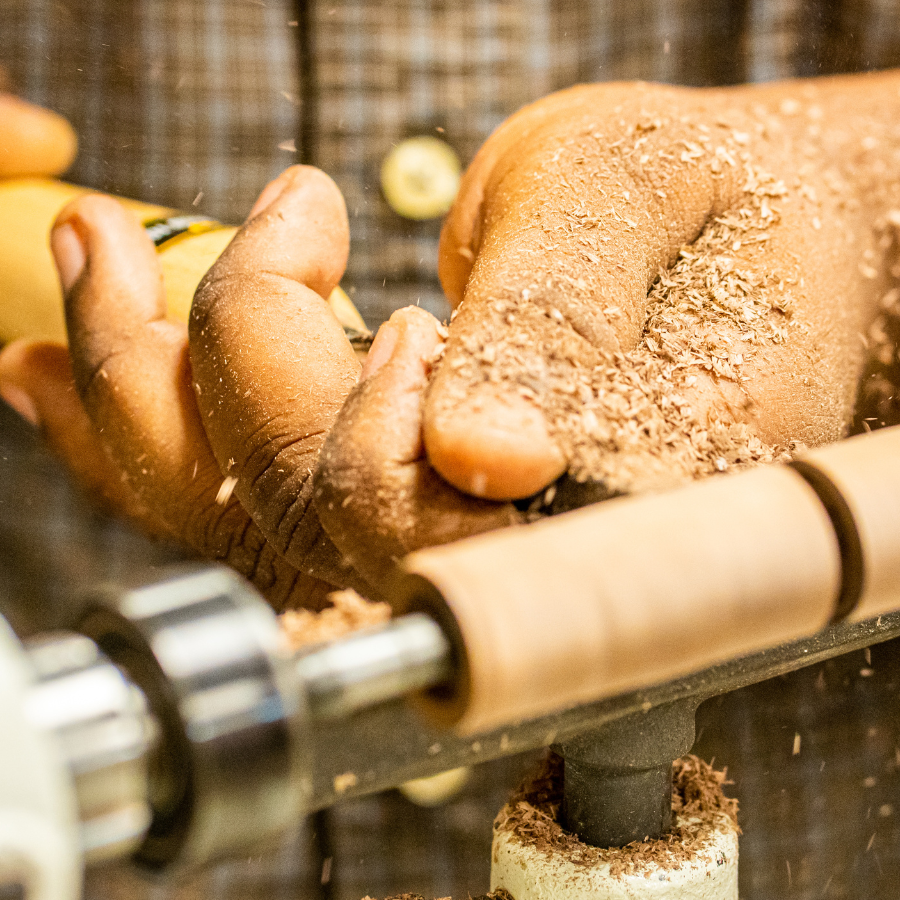 9-13 Wood Turning - Replace Your Generic Tool Handles with Something Cool!